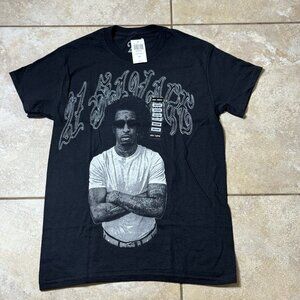 21 Savage Portrait Boyfriend Fit Juniors T-Shirt MEDIUM New